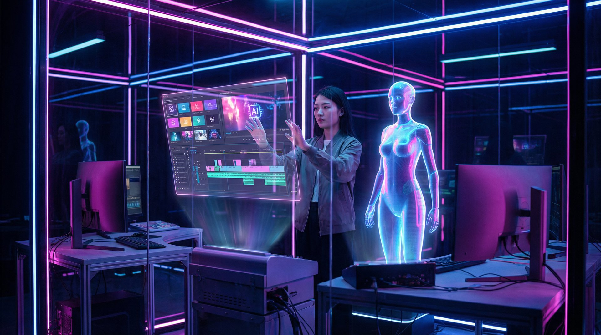 幼女漫画 AI视频技术